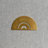 【訳あり品】真鍮定規　分度器・三角定規